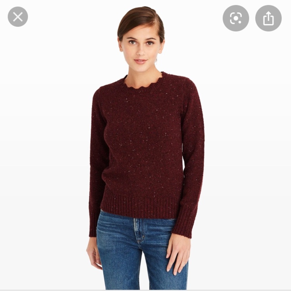 Burgundy Club Monaco Parri Sweater